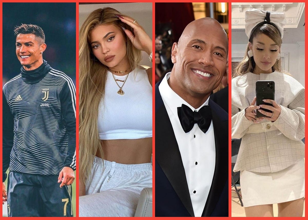 The 100 Instagram Accounts With The Most Followers by Diego Bedolla