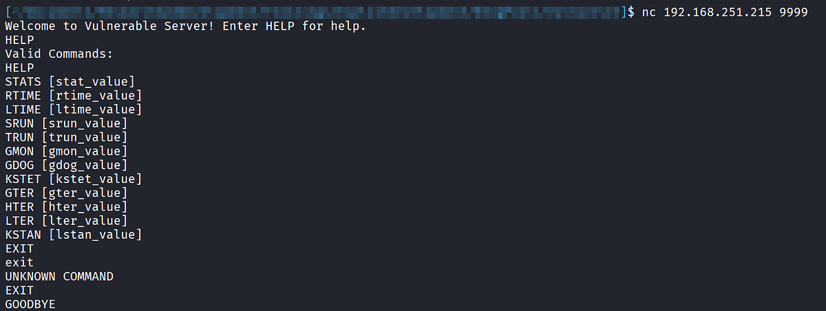 Writeup: Vulnserver Remote Code Execution via TRUN() function | by scr1 ...