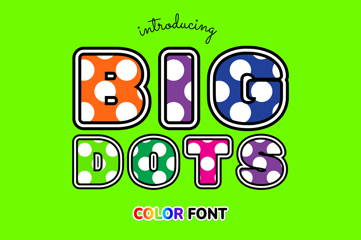 Big Dots Font | by Chloecipher | May, 2024 | Medium