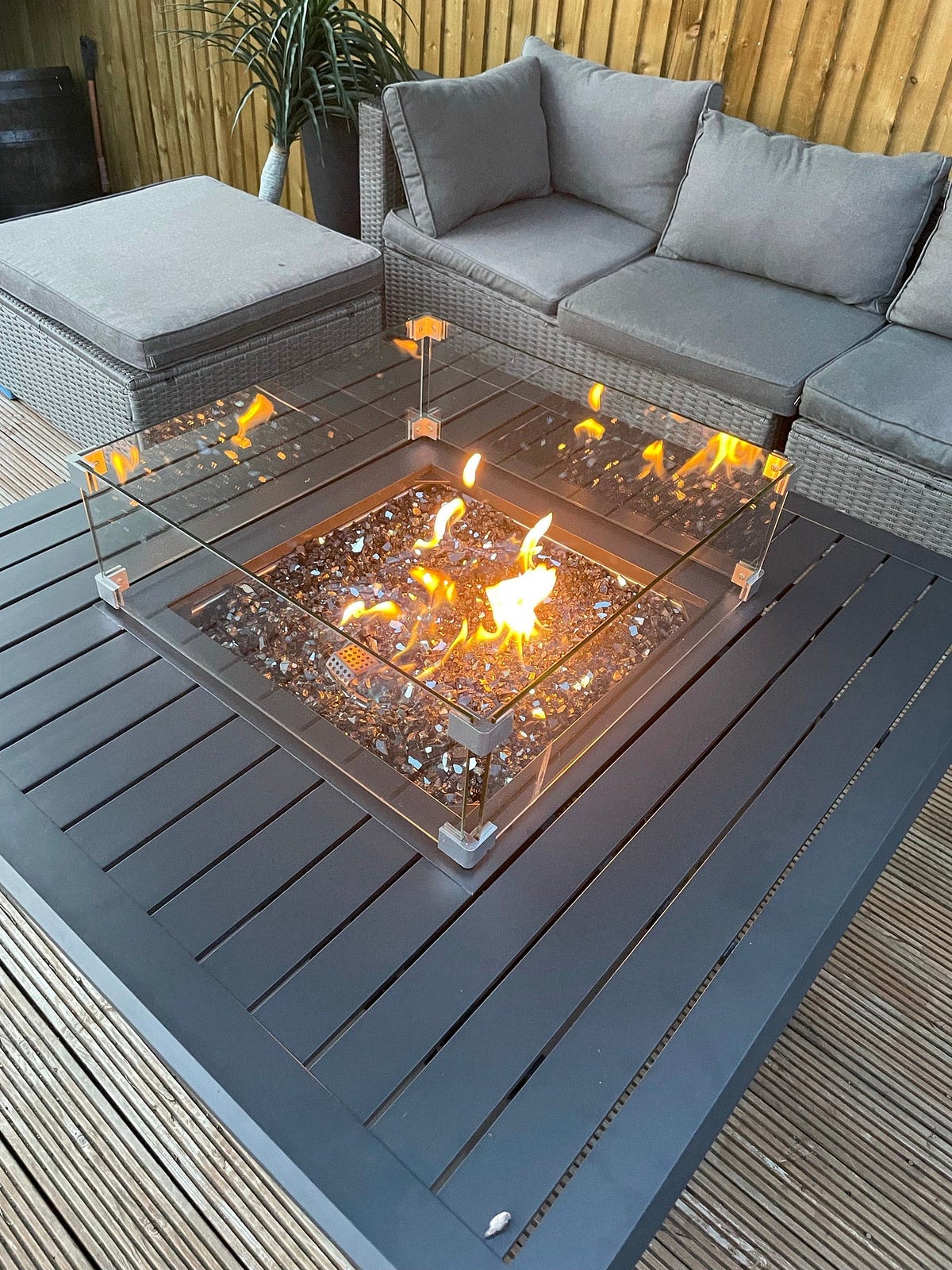 Enhance Your Outdoor Dining Experience with the Nova Fire Pit Dining