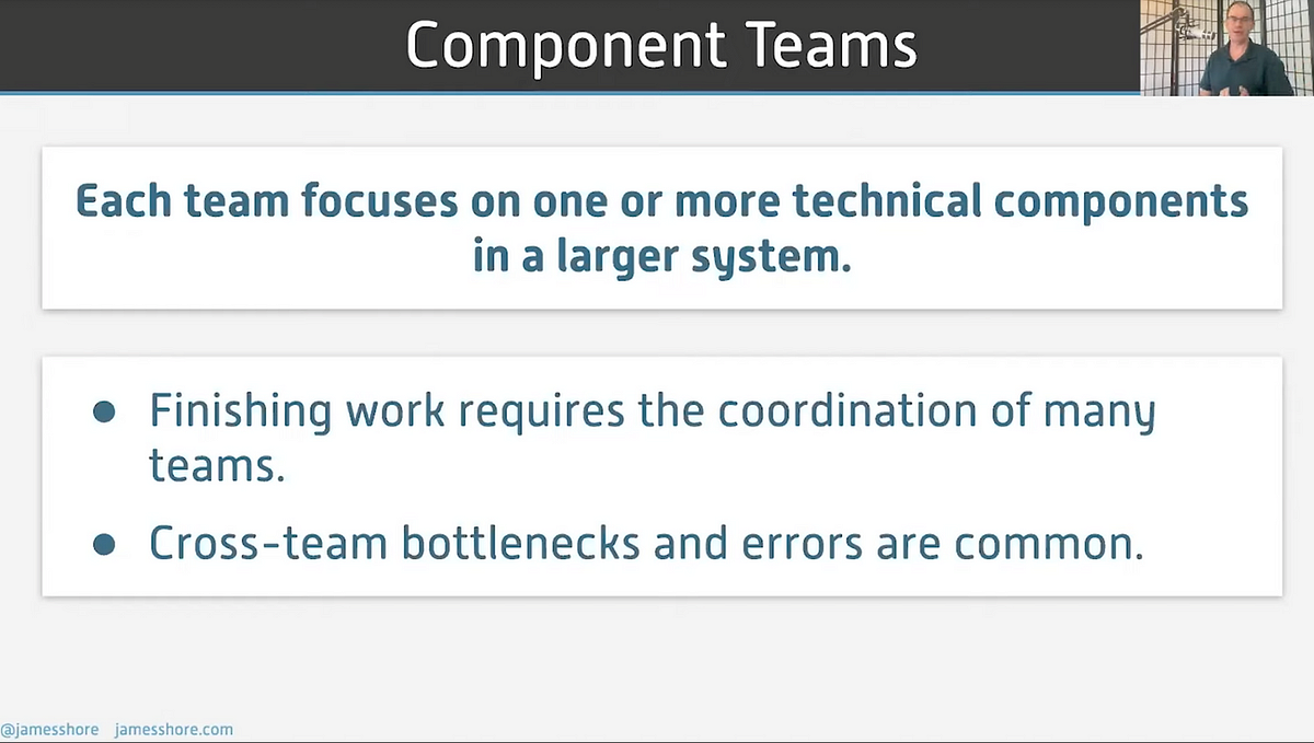 Case Study from Component Teams to Team Topologies to FaST Agile by