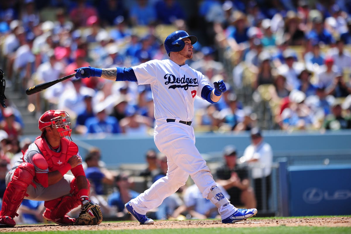 Dodgers A.J. Ellis, Yasmani Grandal caught up in framing a pitch