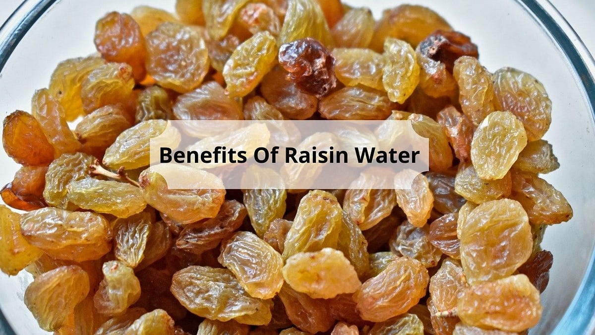 Does raisin water clear skin?. Raisin water is a toner you can make at