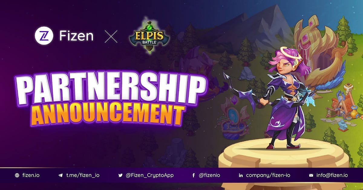 Fizen x Elpis Battle Partnership to Bring A Leveled-Up Wallet ...