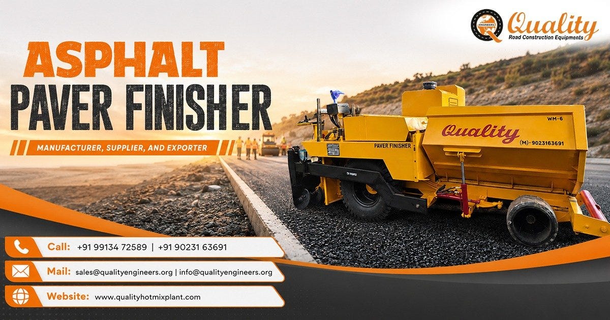 Asphalt Paver Finisher in Assam