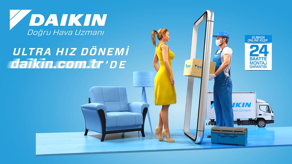 Daikin dijital medya ajansını seçti
