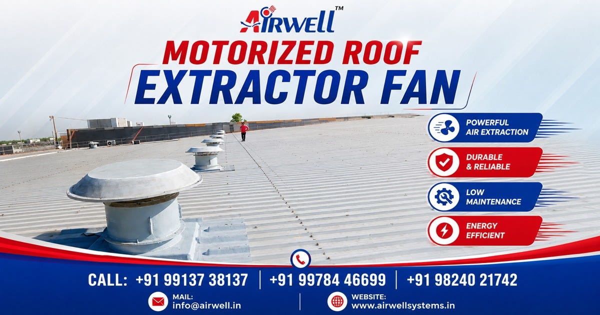 Motorized Roof Extractor Fan in Karnataka