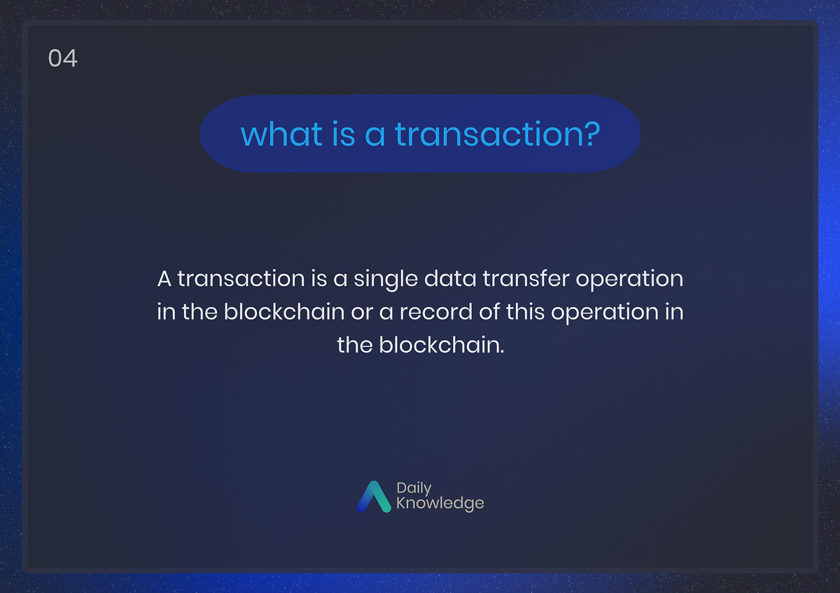 Transaction Alex ALEO — Daily Knowledge “Transaction” (RU) - Alex Gorodov - Medium