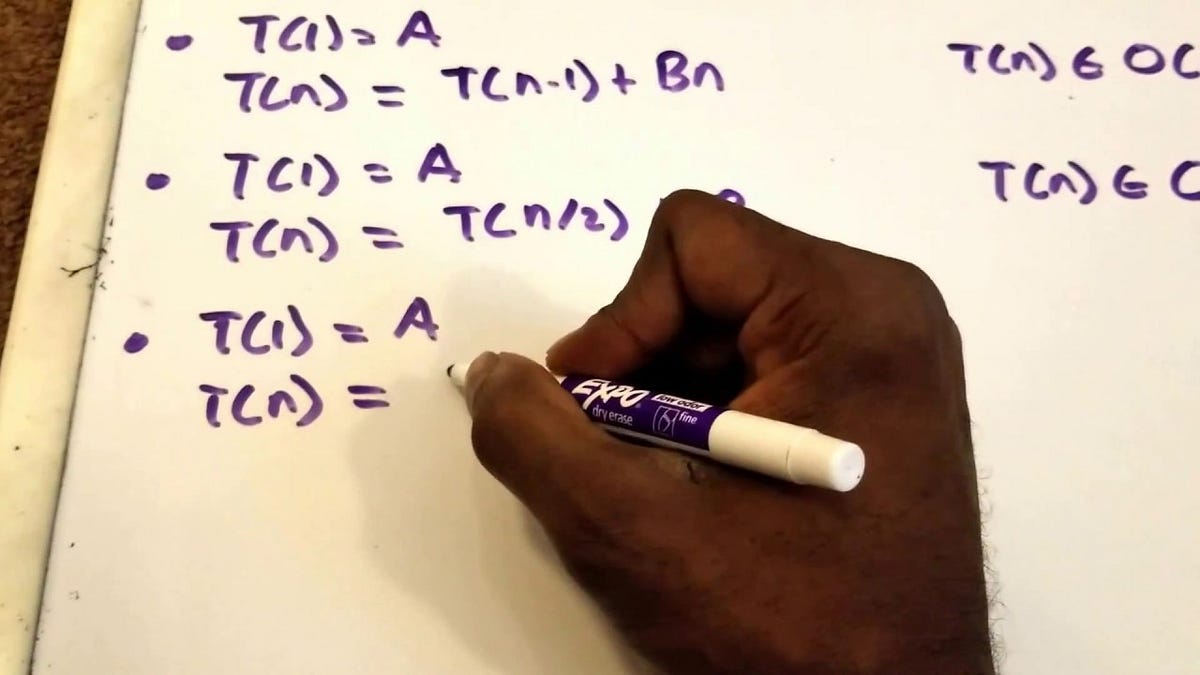 Recurrence Relation Cheat Sheet. Easily Solve Common Recurrences | by ...