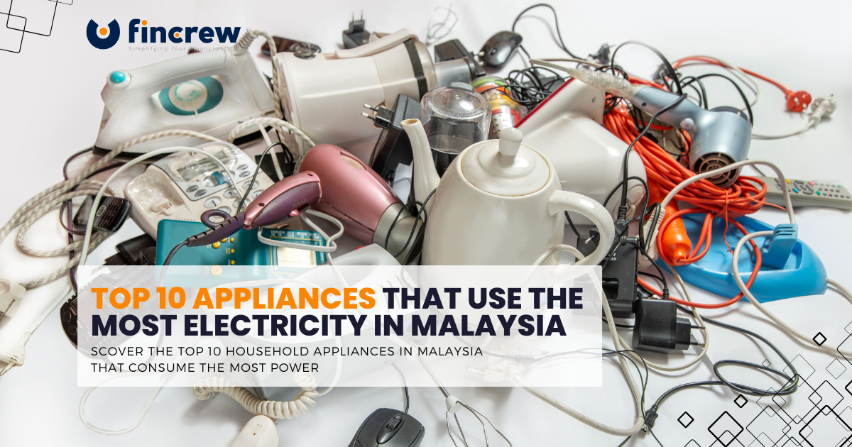 Top 10 Household Appliances That Drain the Most Electricity in Malaysia (2025 Update)