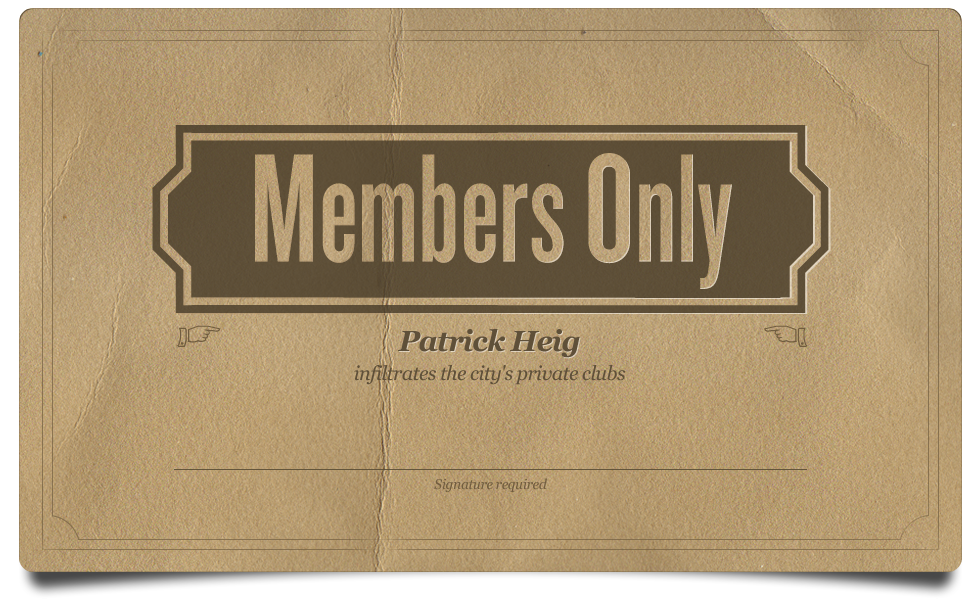 Image of: Members Only