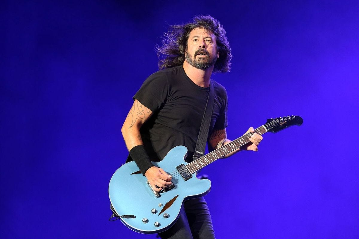 Dave Grohl — Good Lord, he’s cute! / Simone Joyner/Getty Images