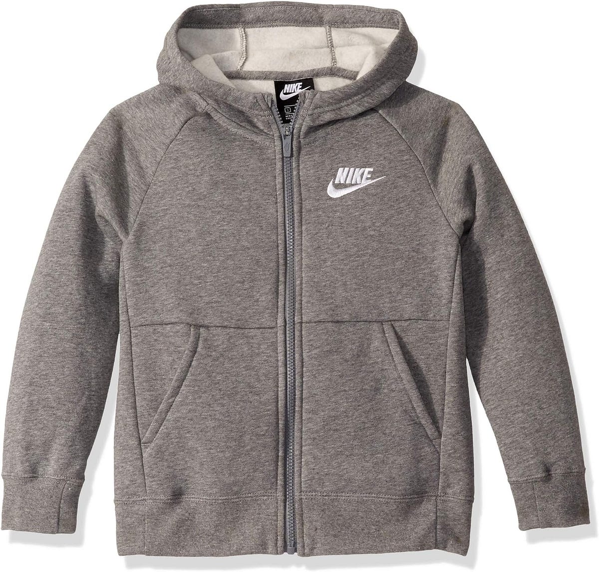 Nike girls Sportswear FullZip Hoodie Sweatshirt Clothing, Shoes