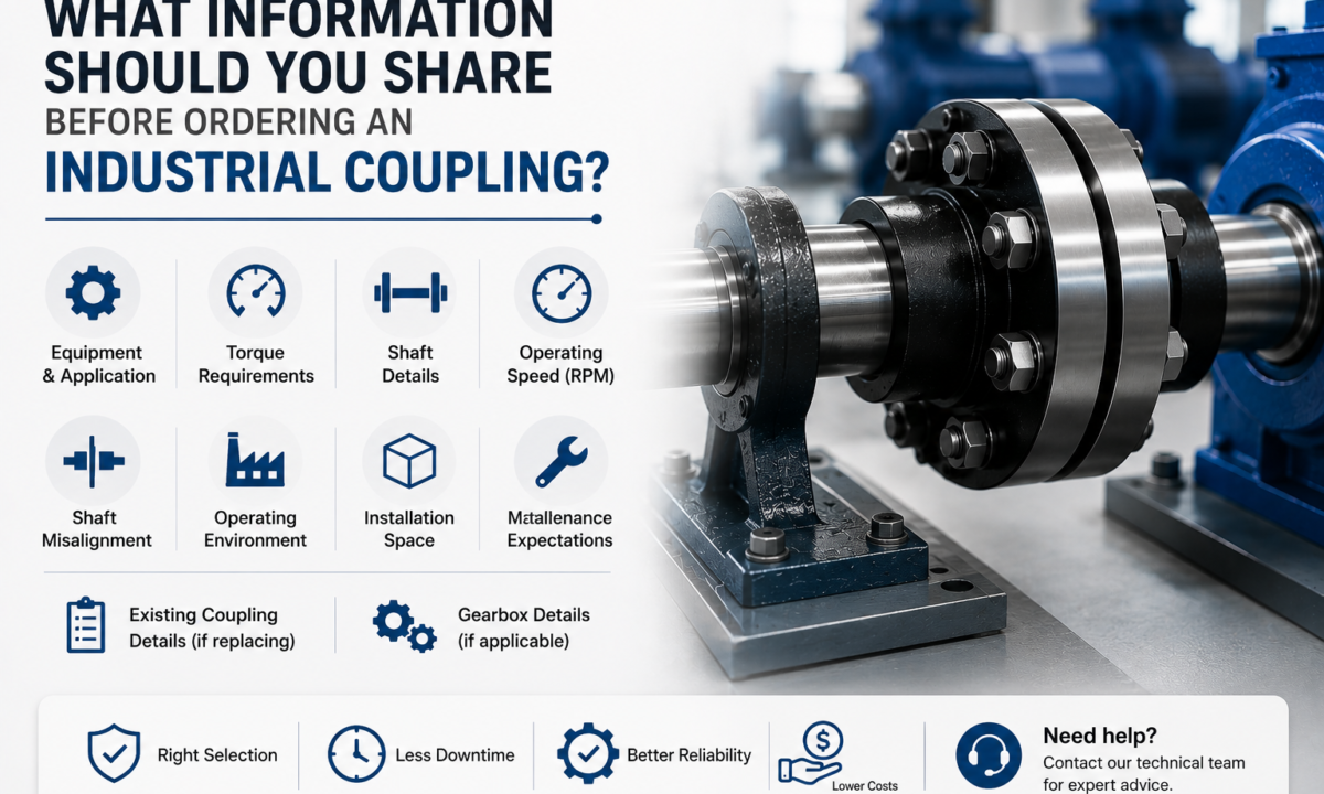 What Information Should You Share Before Ordering an Industrial Coupling?
