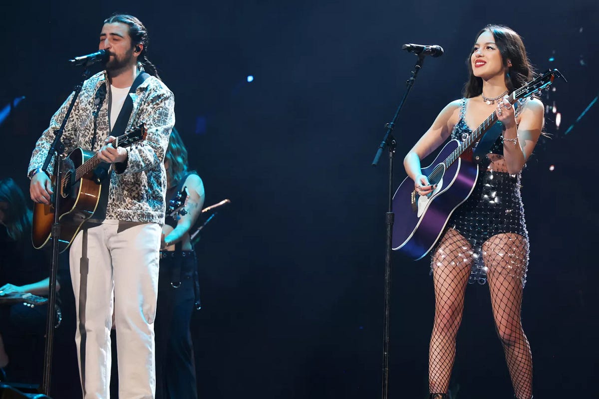 Olivia Rodrigo and Noah Kahan Perform Duet During Her SoldOut Madison