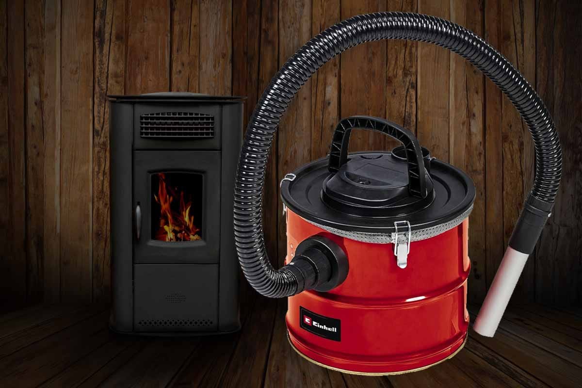 Préparez votre chauffage pour l'hiver avec l'aspirateur à cendres Einhell  (1200 W) actuellement en promotion - NeozOne