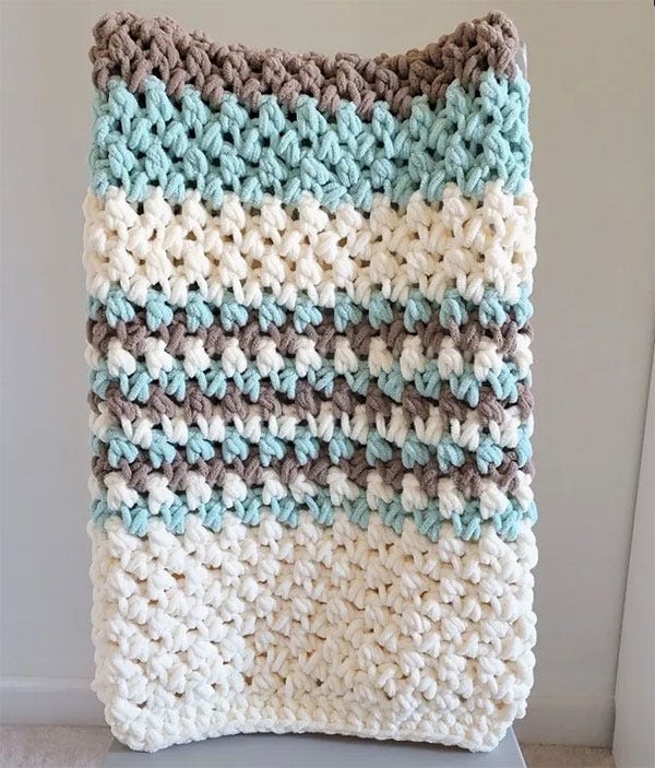 Top 15 Free Crochet Patterns To Make With Bernat Blanket Yarn, by Avery  Smith