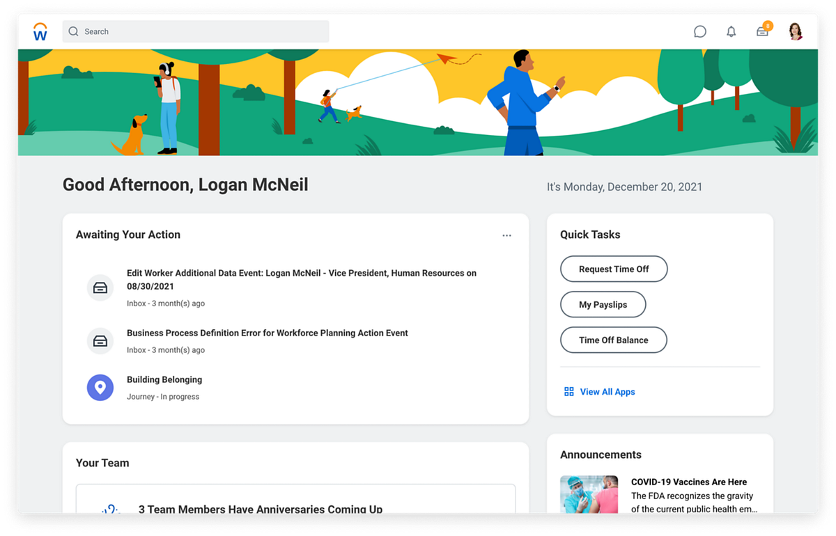 What is Workday People experience powered by machine learning? by