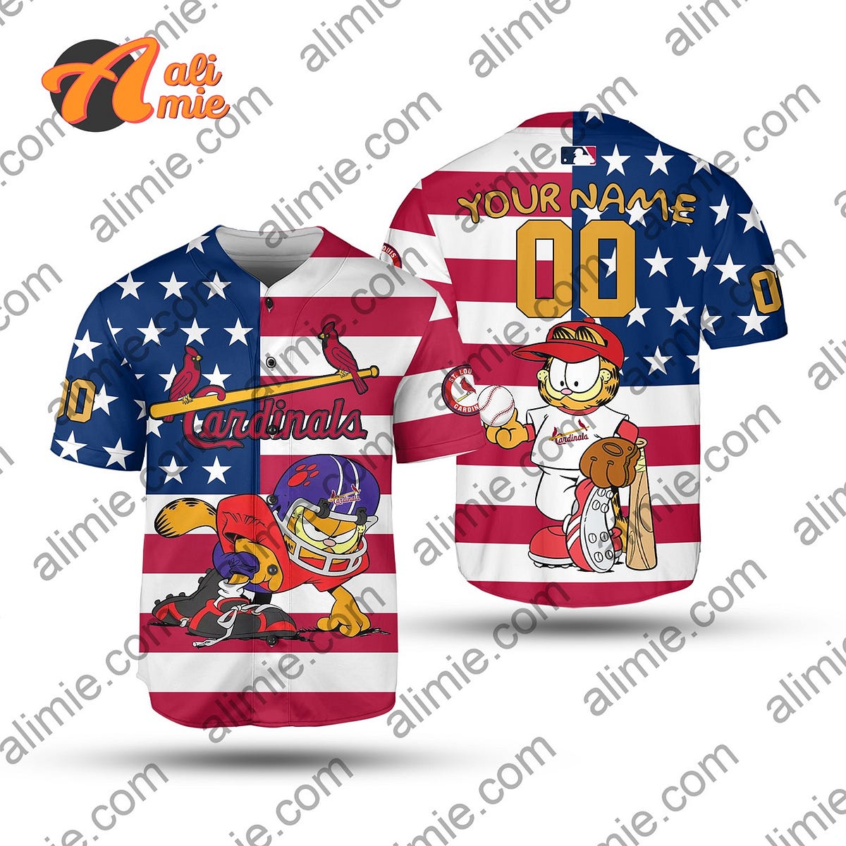 garfield fourth of july images