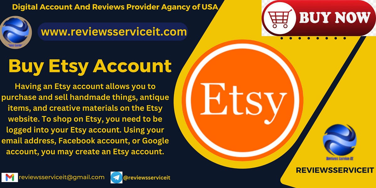 Buy Verified Etsy Account. Introduction by Shopify Accounts Jan