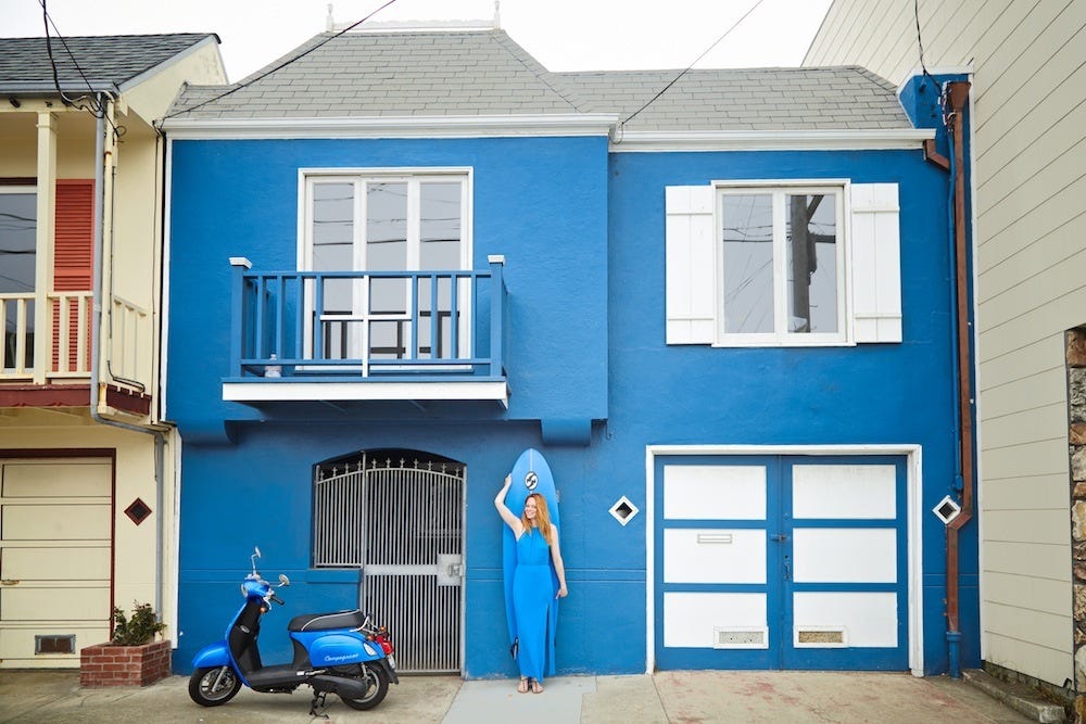 Pretty Photos of People Matching San Francisco Houses