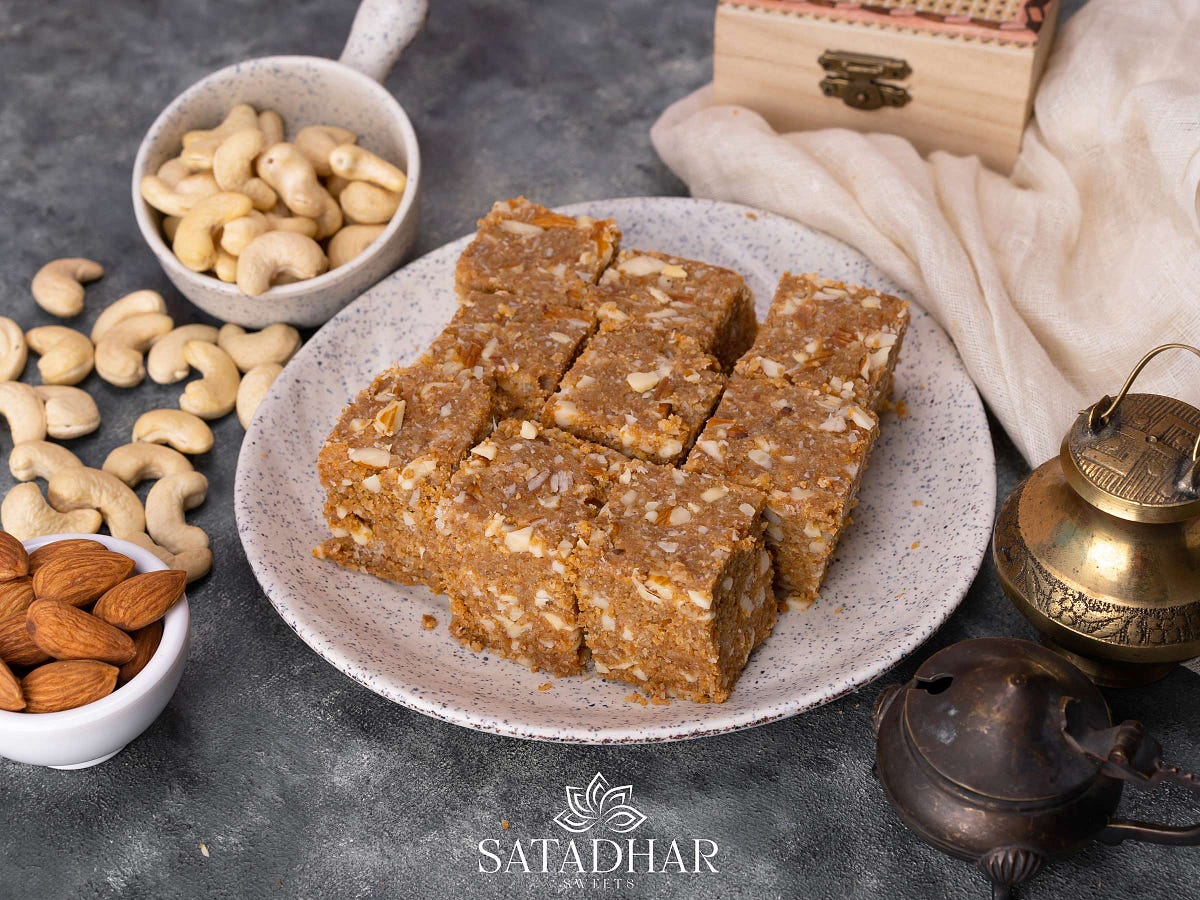 Jaggery Adadiya Pak — A Gujarati Culinary Masterpiece” Satadhar Sweets