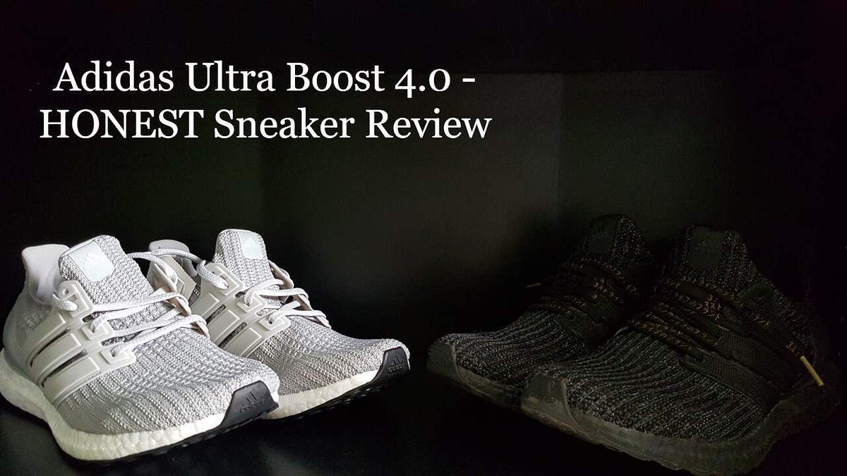 obligatorisk enkemand Autonomi Adidas Ultra Boost 4.0 — HONEST Sneaker Review | Honest Soles | by Nigel Ng  | Medium