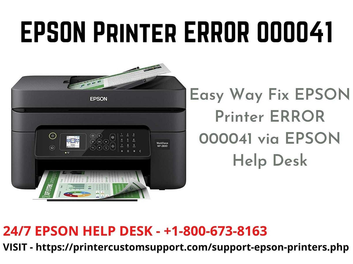 Fix EPSON Printer Offline Status On Window via EPSON Help Desk by epsonprinterworld Medium