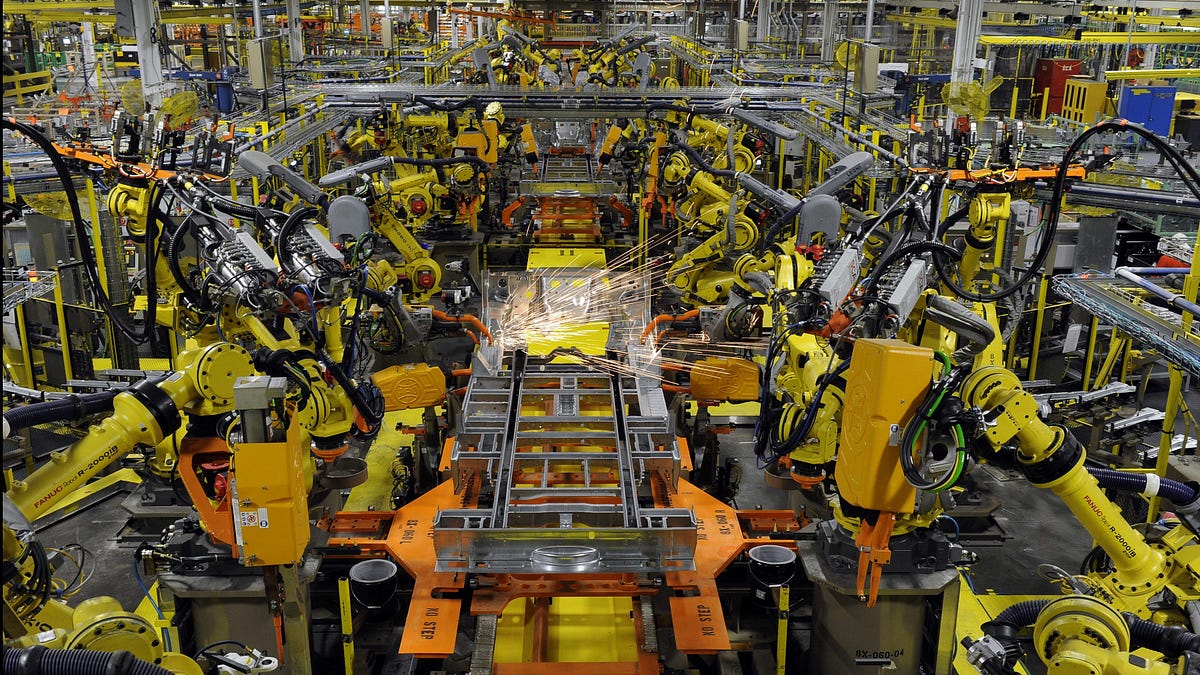 Robots in Factories. The fact that machines and robots are… by Henry