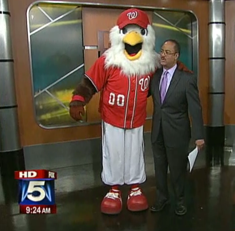 Screech and the Nats Head to Taiwan, by Nationals Communications