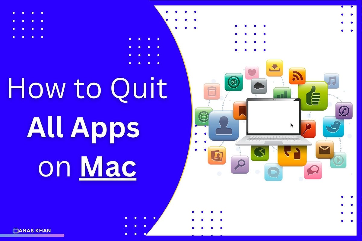  How To Quit All Apps On Mac 4 Best Methods By Anas Khan Jul 2023 