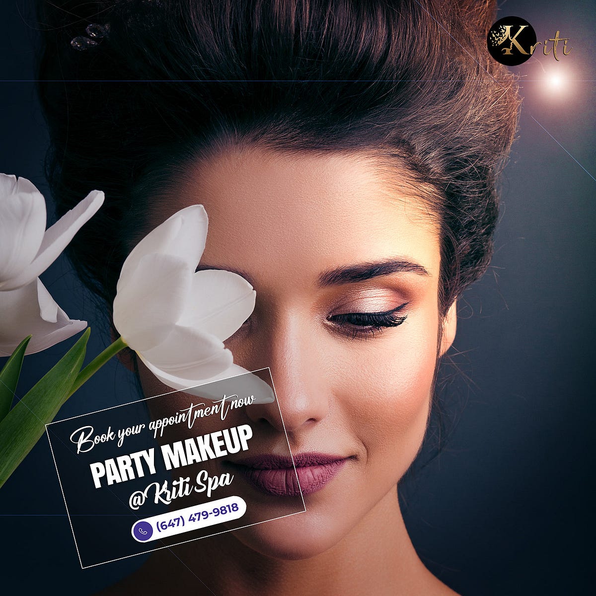 Party Makeup Bookings for March now open in Brampton. partymakeup 