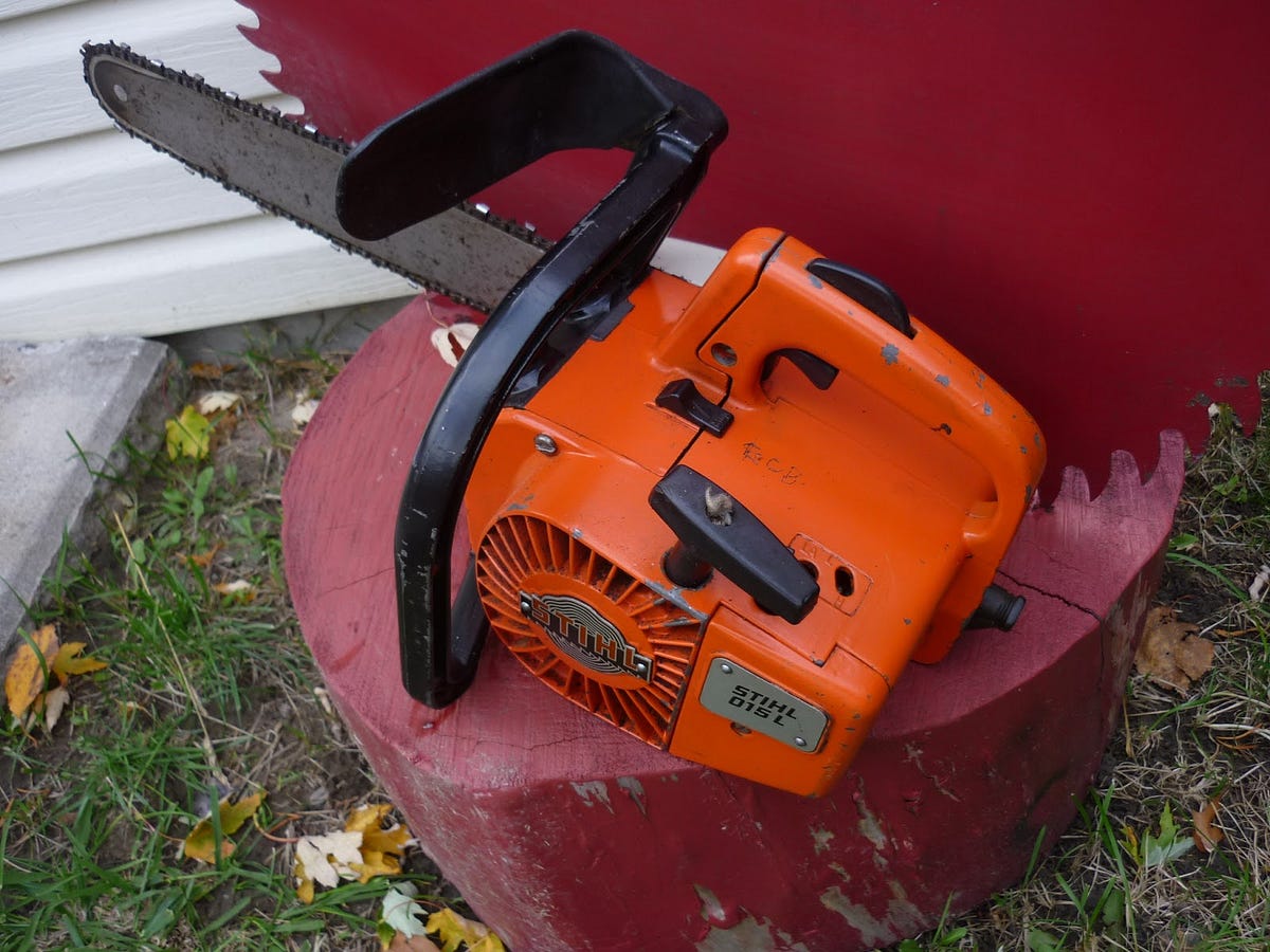 What is the smallest Stihl chainsaw made? by walletszoo Medium