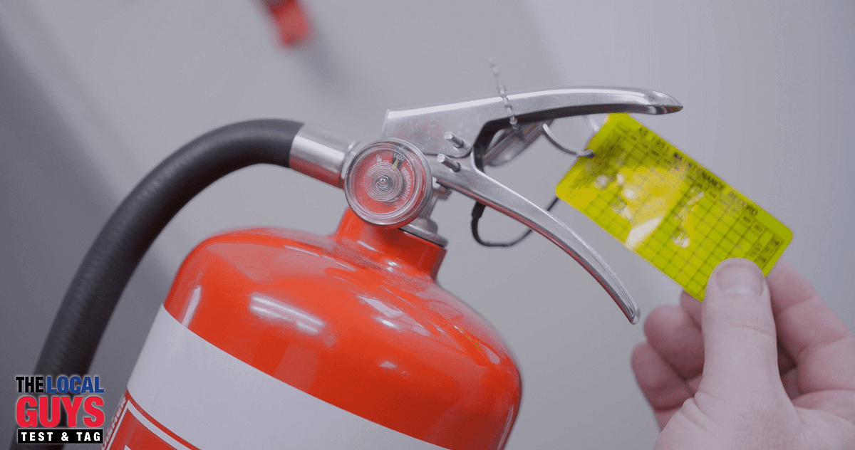 A Fire Extinguisher’s Test and Maintenance Procedures by The Local Guys Test And Tag Medium