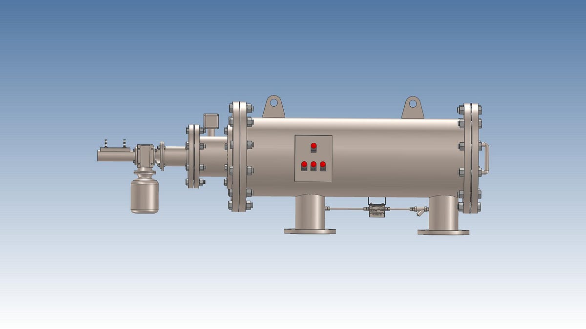 Suctorialtype Backwash Filter Housing by Yuanlv Filter Medium