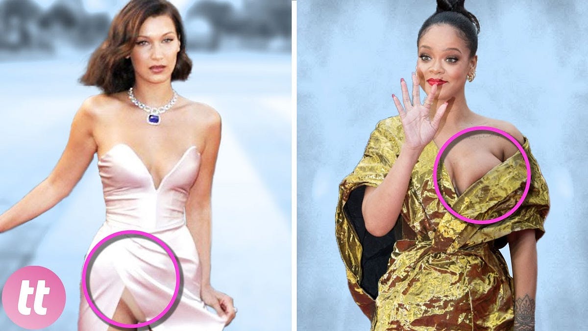 15 Celebrities Wardrobe Malfunctions (Extreme & Private) by VIBES