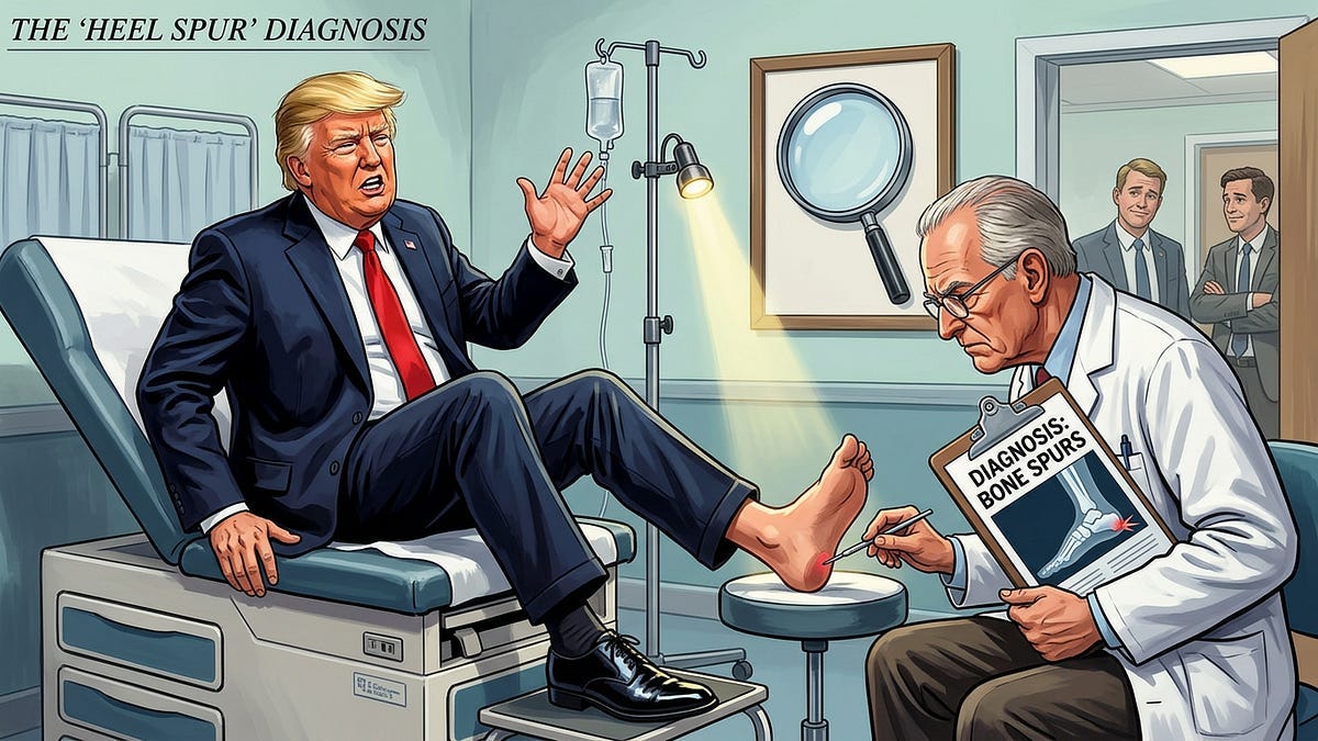 The Accidental Footnote: Heel Spurs, the Vietnam Draft, and American Inequality