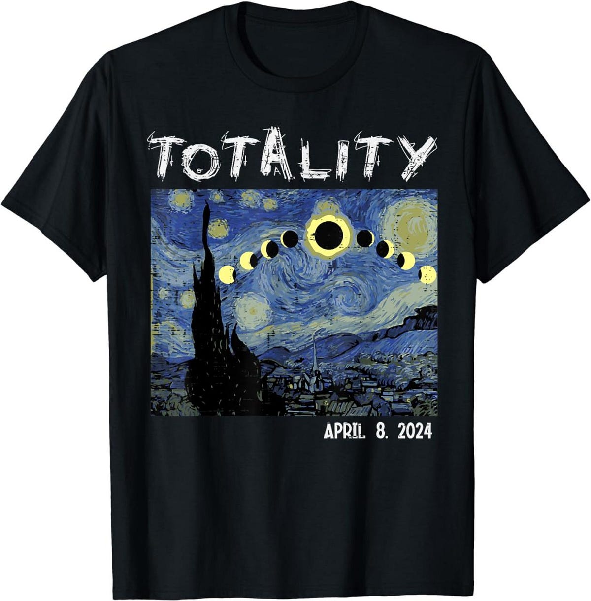 Art Solar Eclipse 2024 Totality TShirt Review 2024 Is It Worth Buying