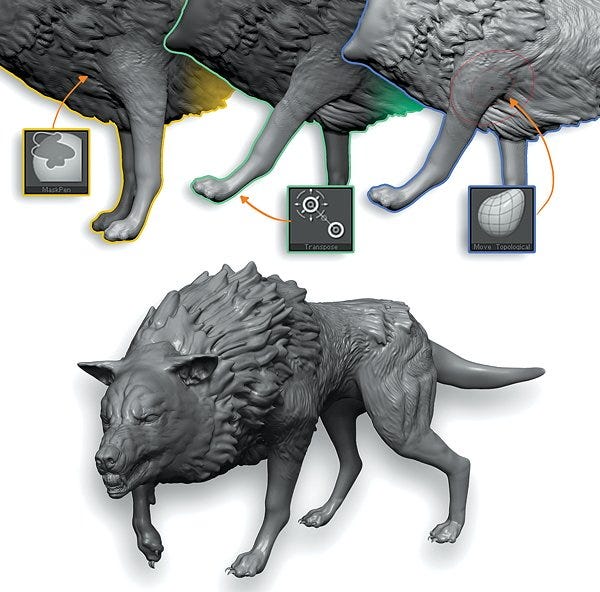 Blender 3D Wolf Modeling tutorial pt.1 