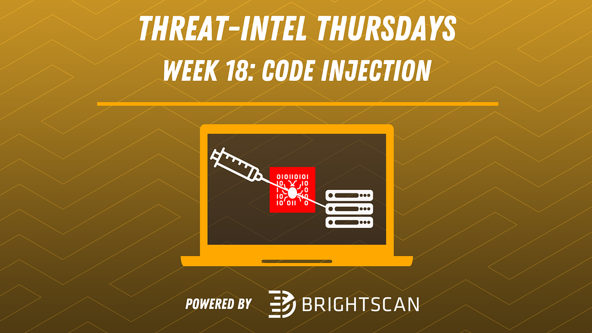 Code Injection | ThreatIntelThursday | DefenseArk | DefenseArk