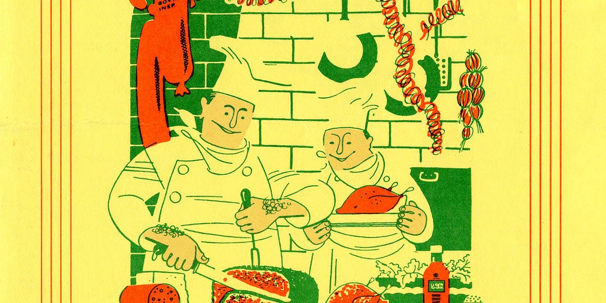 Image of: Cool Vintage Menus from Classic LA Restaurants