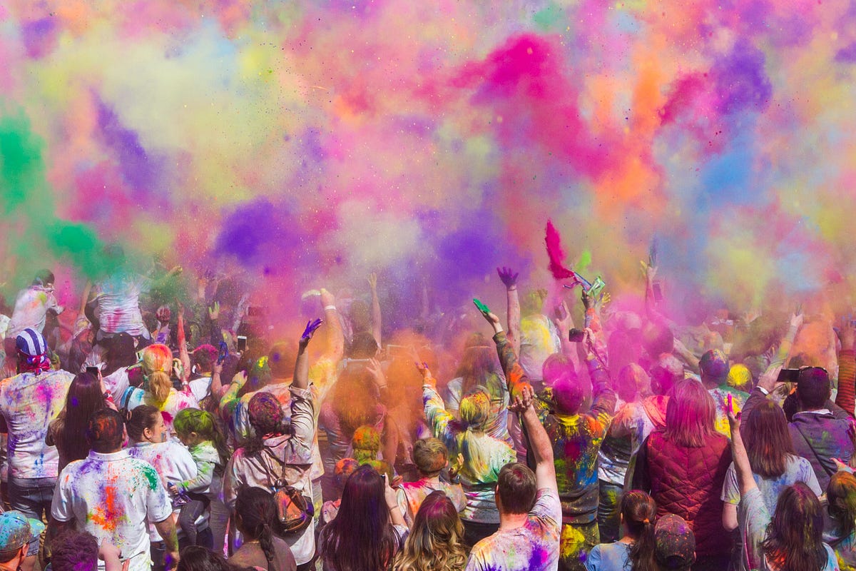 Holi — A Festival Where Everyone Has the Same Skin Colour by Sujona Chatterjee Living Out Loud Medium