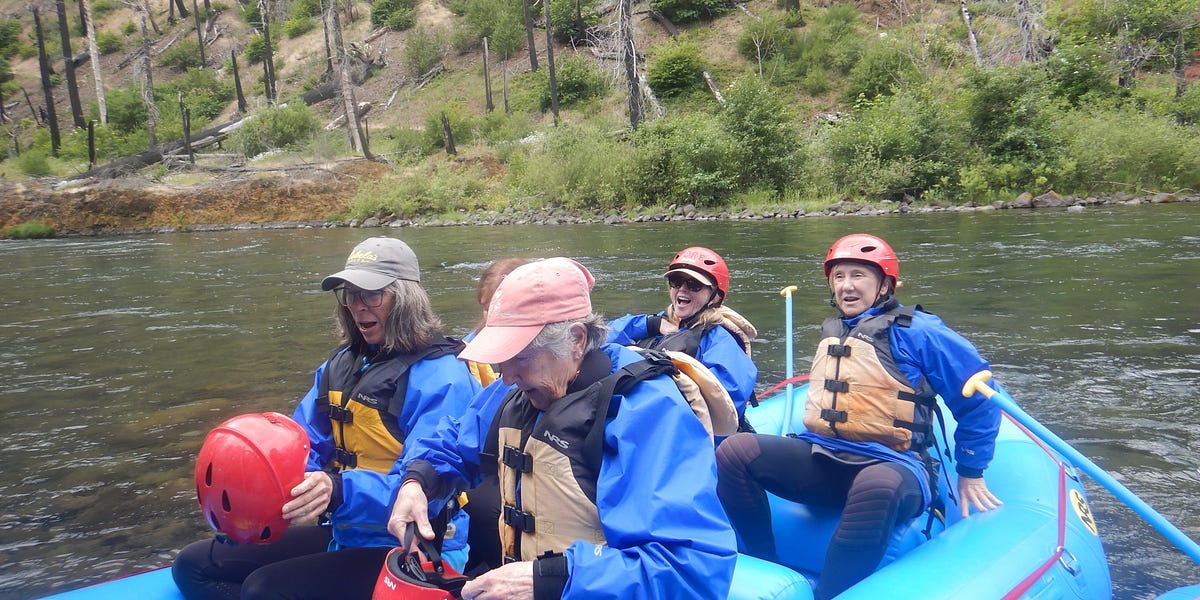 They Came Back: The Pickleball Ladies Return to the Clackamas River for a Day of Joy