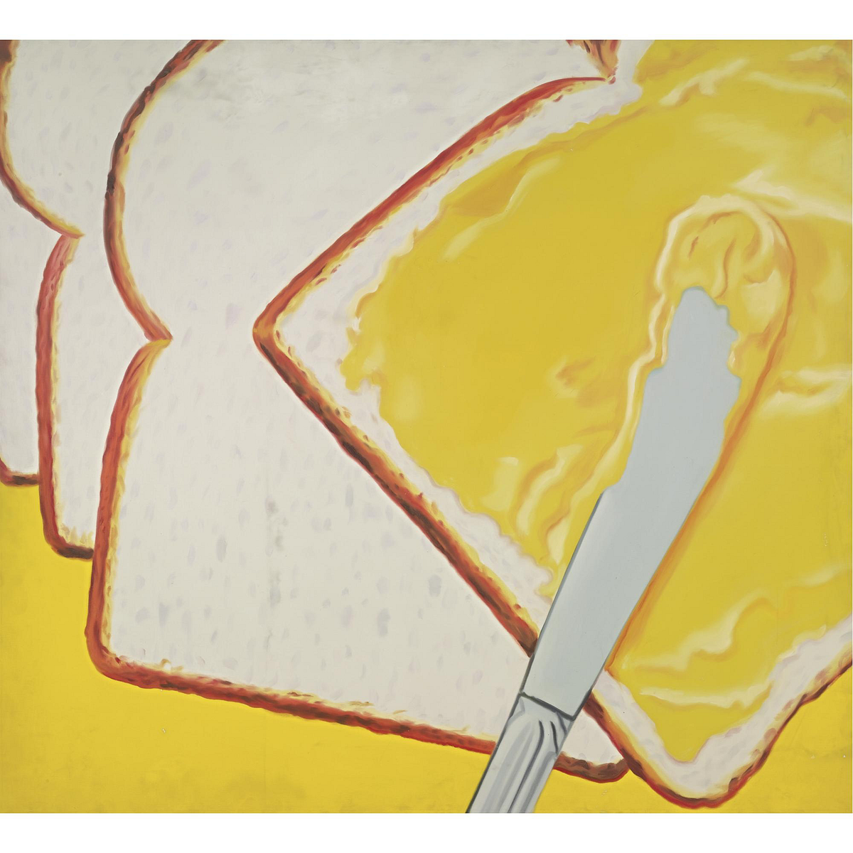 James Rosenquist WHITE BREAD. Daily Appreciation by Art Dip