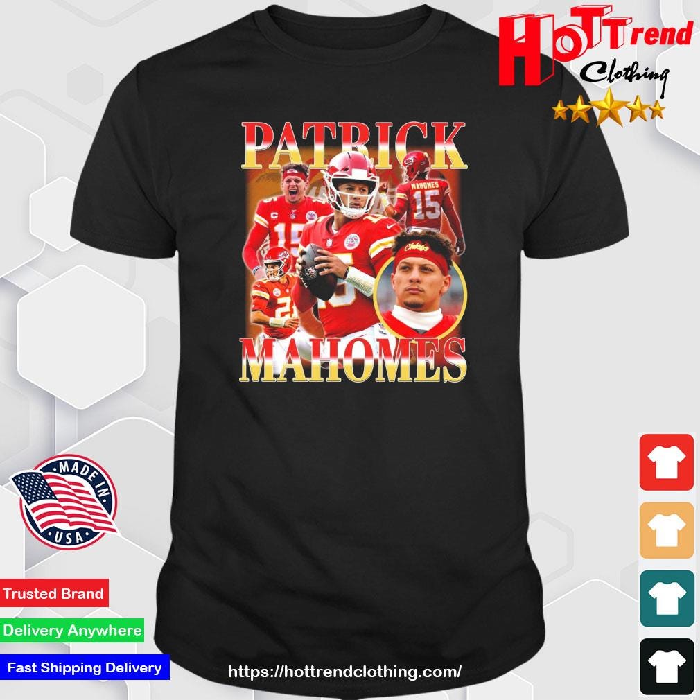 Vintage Patrick Mahomes Kansas City Chiefs T-Shirt