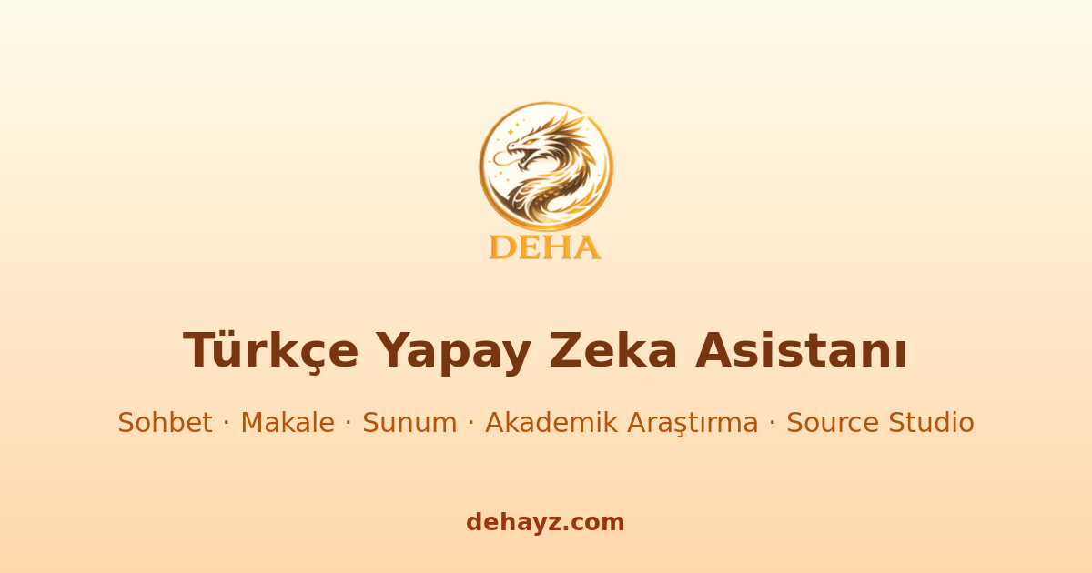 GPT Nedir ve Nasıl Çalışır? Transformer Teknolojisi | DEHA