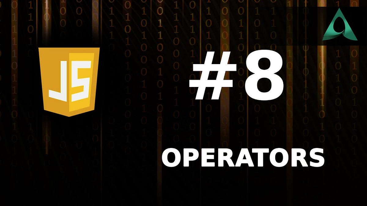 #8 JavaScript Operators (JavaScript Tutorials for Beginners to ...
