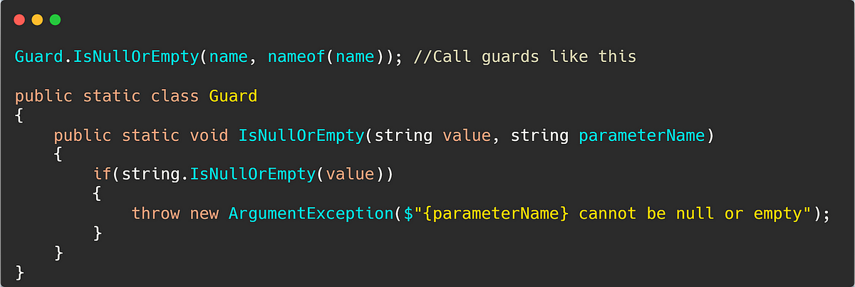EP 38 : How to use Guard Clauses in C# | by Muhammad Waseem | Medium
