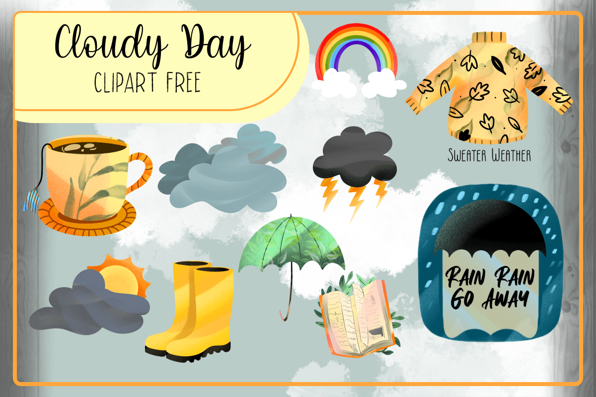 Cloudy Day Clipart Free | by Neonnomad | Jul, 2024 | Medium