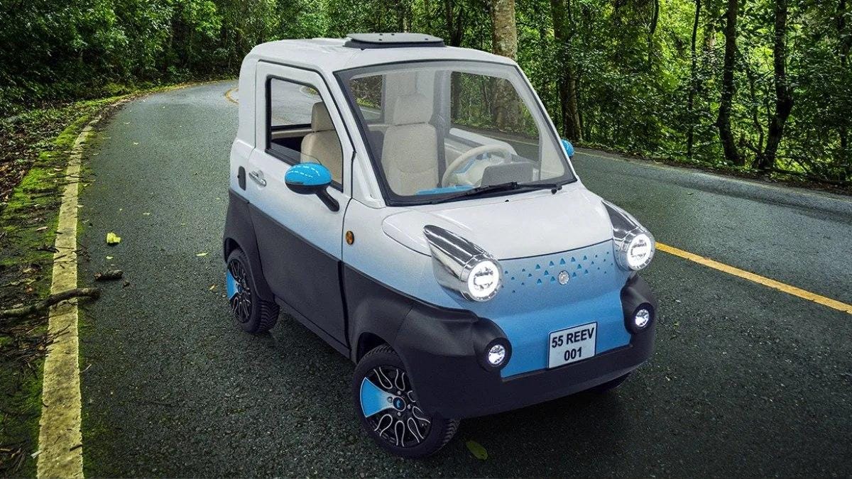 Reeder’in Yeni Elektrikli Aracı ReeV Fancy Tanıtıldı